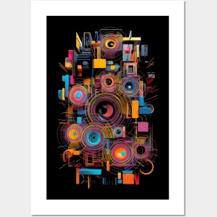 Minimalist Acoustics Sound System Hi-Fi Setup Posters and Art